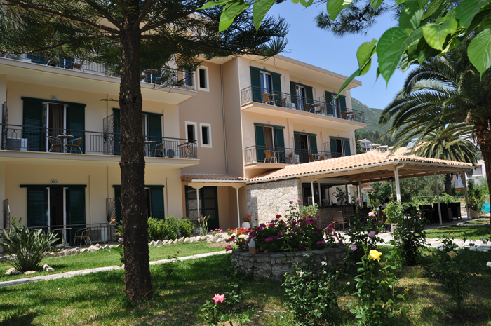 Pansion Marina at Perigiali village, in Lefkada Island